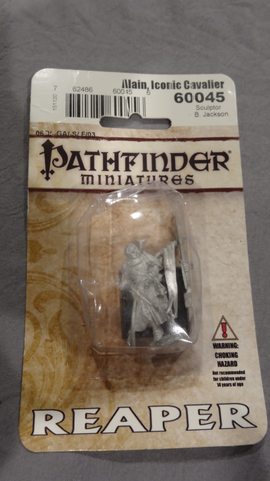 Sealed Random Reapers Miniatures Lot (Lot of 6) - Pathfinder/ Warlord/Dark Haven