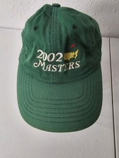 Masters Golf Tournament 2002 Green Hat Americ...