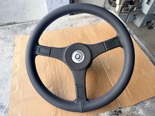 Bmw M1 E26 Style Steering Wheel 360mm Motorsport 3-spoke New Leather Petri Type Bmw M1 E26 Style Steering Wheel 360mm Motorsport 3-spoke New Leather Petri Type