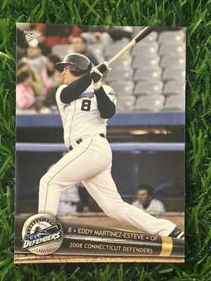 2008 Connecticut Defenders MILB Eddy Martinez-Esteve #8
