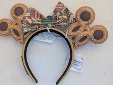 Disney Loungefly 2025 EPCOT Germany Pretzel Oktoberfest Ears Headband New