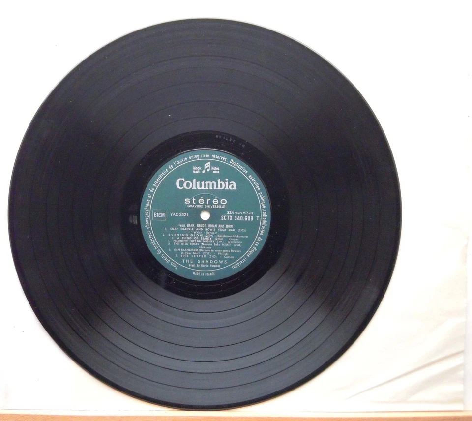 LP 33 T The Shadows – From Hank, Bruce, Brian & John - Photo 2/4