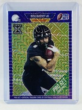2021 Leaf Pro Set Rico Bussey Jr. RC Purple Mojo #06/25