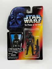 Kenner Star Wars Power of the Force TIE Fighter Pilot Action Figure 1995
