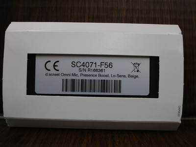 DPA 4071 Beige SC4071-F56 Omni Mic Presence Boost Lo-Sens TA5F LEGACY