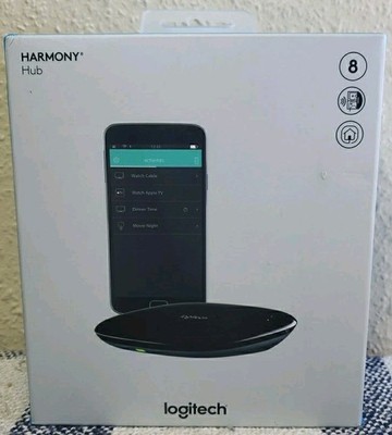 Logitech Harmony Hub Smartphone Remote Control 915-000238 Receiver Factory Reset