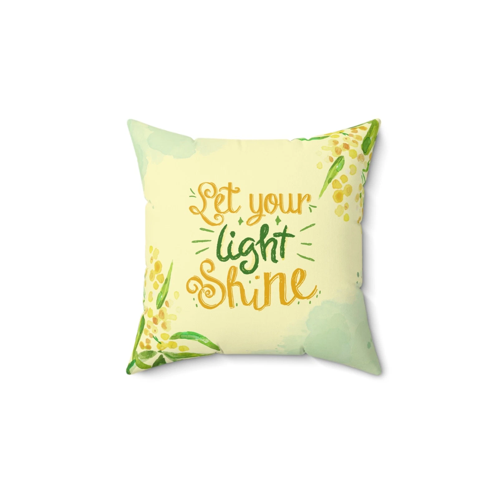 Faux Suede Square Pillow Decorative Throw Pillow | Neutral Home Accent