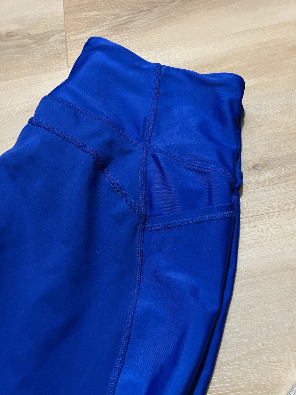 Xersion Womens Anti-Odor Blue 7/8 Ankle Legging Size 1x Royal