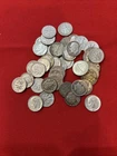 silver dimes lot 44pcs 1946-1964