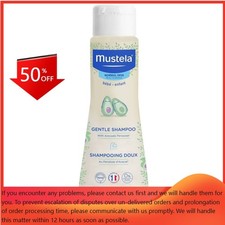 Mustela Gentle Baby Shampoo and Detangler - 6.76 fl oz: Hypoallergenic, Dye-Free