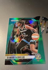 2024 Panini Prizm WNBA - Diamond DeShields #8 Green Prizm