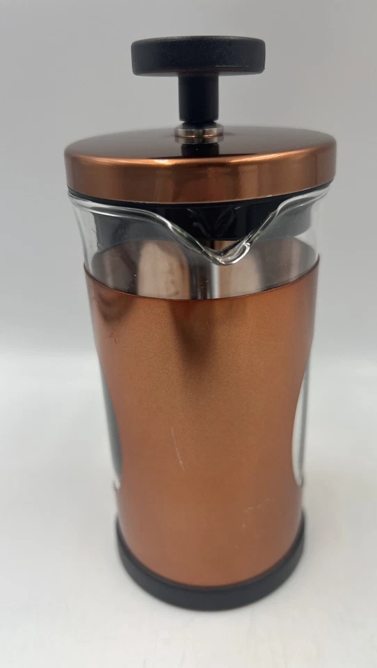 bonVIVO Cafetiere GAZETARO 350ml Copper & Black - Image 4 of 4