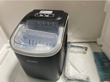 EUHOMY Ice Maker Machine, Self-Cleaning Ice Cube Maker 9 cubes 6 mins HZB-12/H