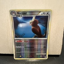 Noctowl 8/123 HeartGold & SoulSilver Reverse Holo Pokemon Card