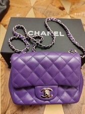 Chanel Mini Flap Timeless Viola 