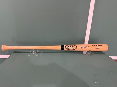 Eloy Jimenez Autographed Baseball Bat Beckett BAS Authenticated White Sox