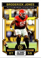 2023 Score #394 Broderick Jones