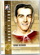#3 Henri Richard, HH 2011-12 In The Game Heroes and Prospects