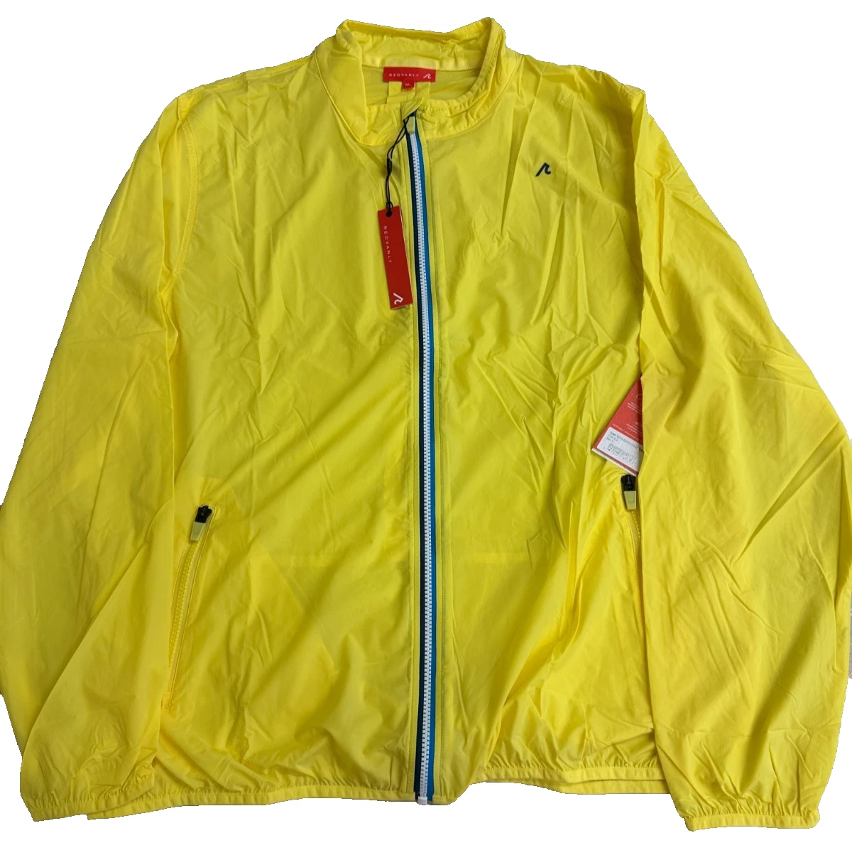 Redvanly Benton Windbreaker Jacket Color Sun Size Extra Large (XL) New With Tag
