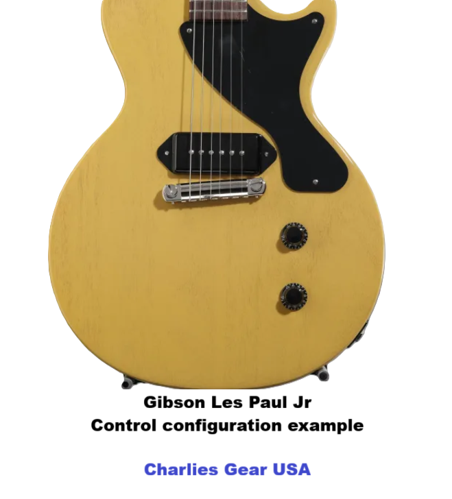 Gibson Les Paul Junior Solderless 50's Wiring Upgrade + Custom