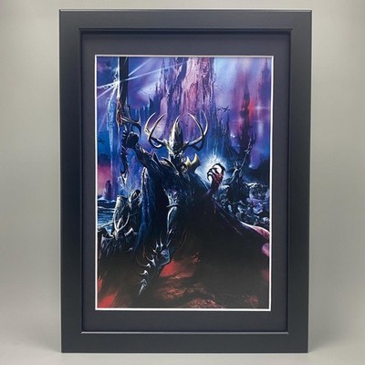Malekiths Dunkel Elfen Gerahmt Art. The Hexe King Of Naggaroth Warhammer Old