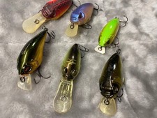 Megabass Lure Burning Shad Rare Bass Fishing Retired Set of 6