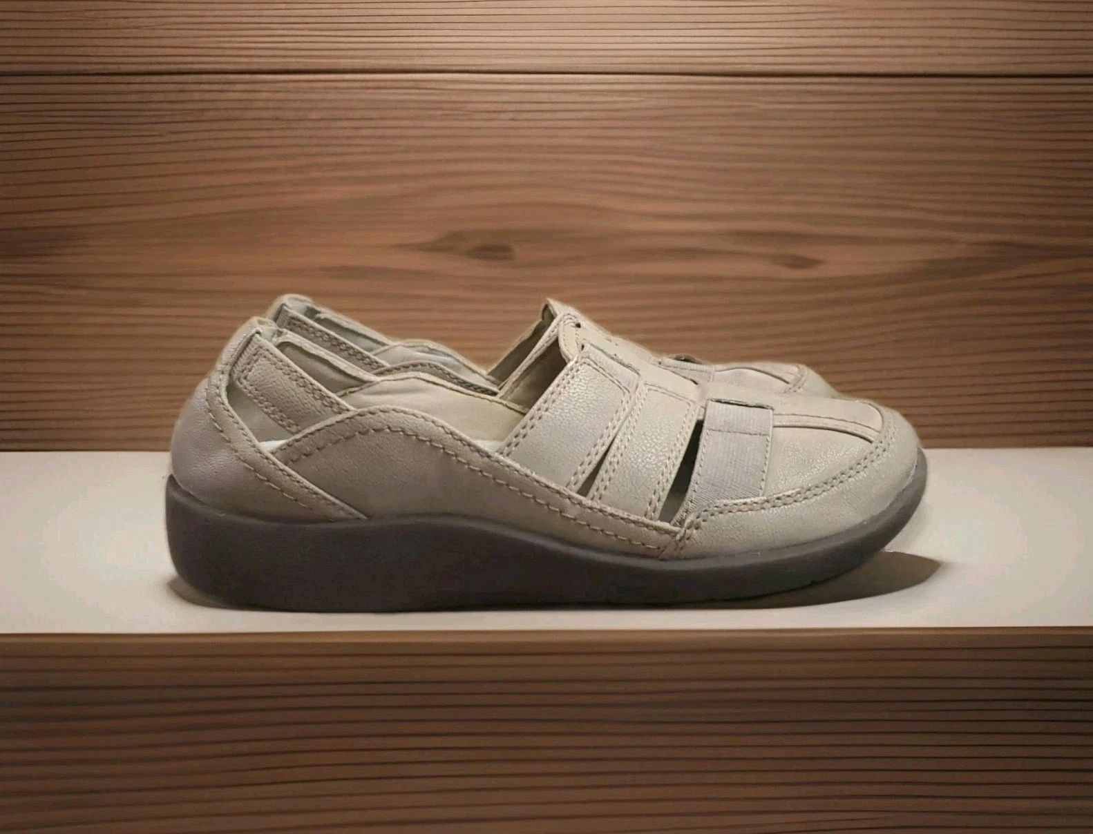 Sandali Clarks Sillian Stork donna taglia 5 marrone chiaro