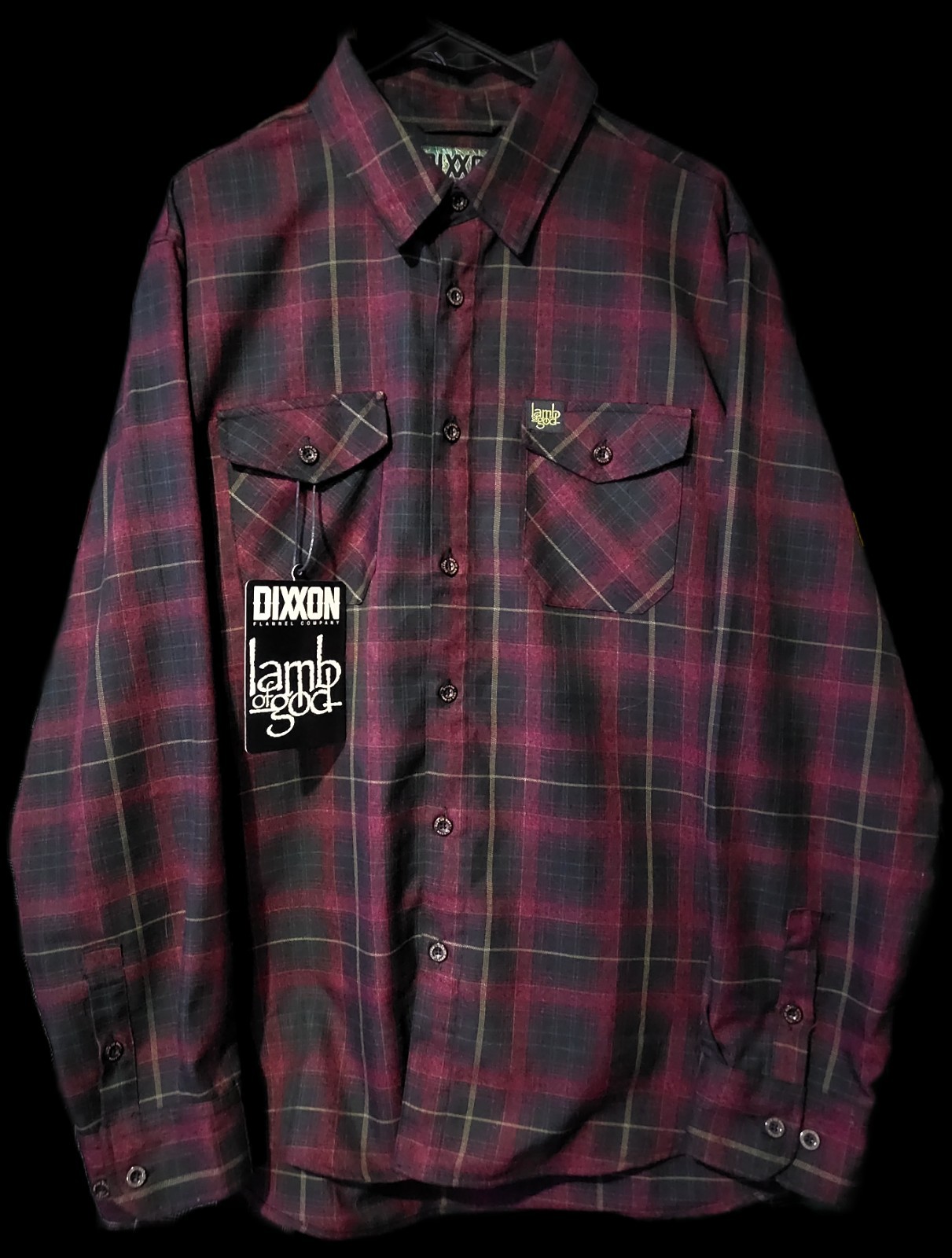 Dixxon Lamb Of God🔪 Mens XL Ashes Of The Wake🔥With-Sticker Tag