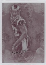 2014 Topps Inception Printing Plate Magenta 1/1 Alec Ogletree #100 b8h