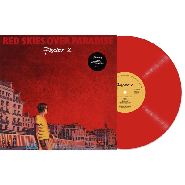 Fischer-z Red Skies Over Paradise (red Vinyl) LP New 5060051334924