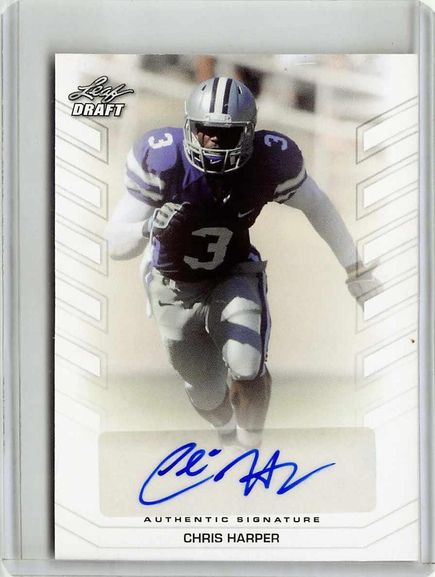 Chris Harper Leaf Draft Autographs #BACH2 Base