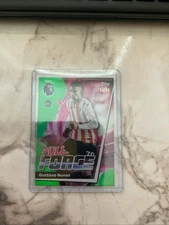 2025-26 Topps Premier League - Gustavo Nunes Full Force Green /99 RC #71