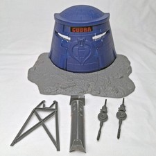 GI Joe 1985 Cobra Bunker Battle Station Vintage ARAH - MISSING BIG 3 MISSLE
