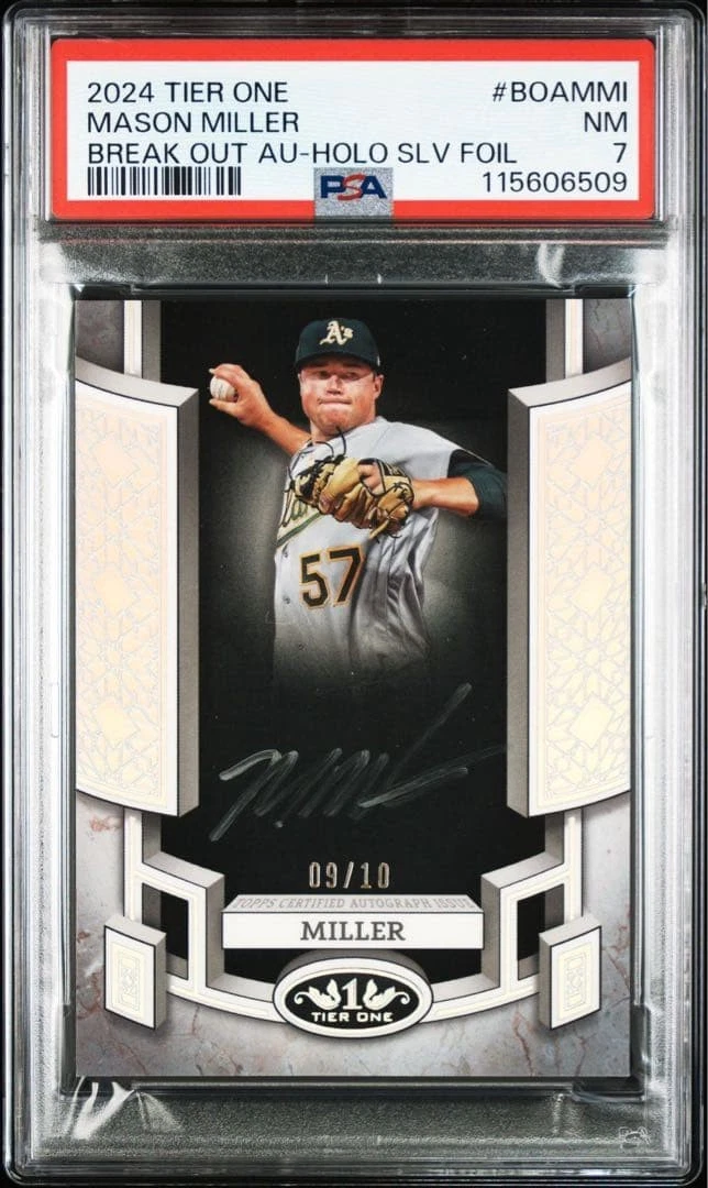 2024 Topps Tier One - Mason Miller #BOA-MMI for sale | eBay