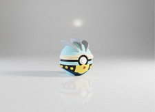 Machomei Pokéball – 3D-Druck | Fan-Design | ca. 7 cm Ø | Deko