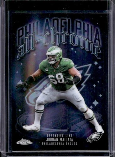 2025 Topps Chrome Jordan Mailata Refractor (RAW)