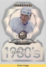 2020-21 Upper Deck SP Signature Edition Legends Decagons Greg Gilbert READ o1h
