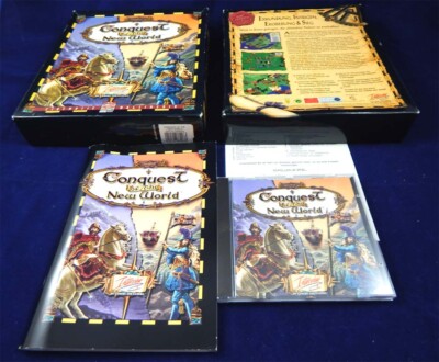 PC DOS:  Conquest of the New World - Interplay 1996 mit OVP