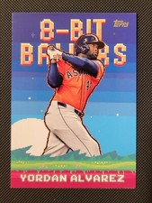 2025 Topps Series 1 Celebration Yordan Alvarez 8-Bit Ballers #8B-14 Astros