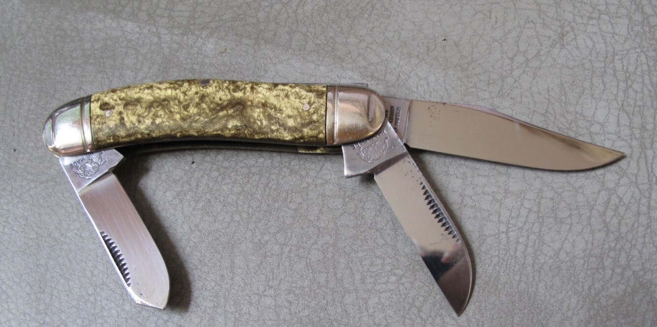 Bulldog Brand South Carolina Pocket Knife, 1984 Tobacco King, Germany