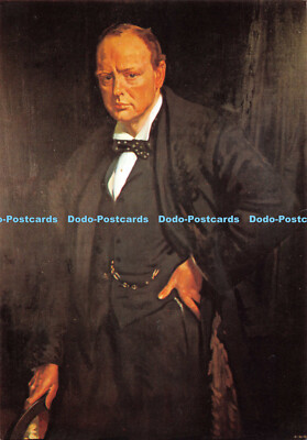 D076766 Sir Winston Churchill. Eine Kopie von John Leigh Pemberton. Roger Pennington
