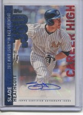2015 Topps Update Career High Auto Slade Heathcott #CHA-SH Rookie Auto RC