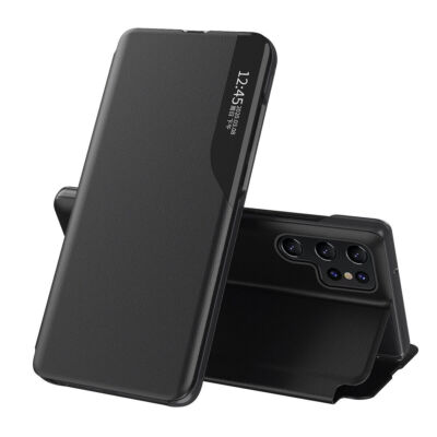 For Samsung S23 S26 S24 S25 A15 A54 Magnetic Leather Flip Stand Window View Case