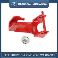 Gooseneck Trailer Lock w/Combination Lock for RVs, Livestock Haulers Trailers