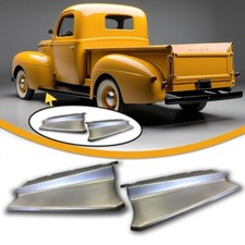 Custom Smooth Steel Running Boards Fits 1942-1947 Ford Pickup Truck 12 Ton Custom Smooth Steel Running Boards Fits 1942-1947 Ford Pickup Truck 12 Ton