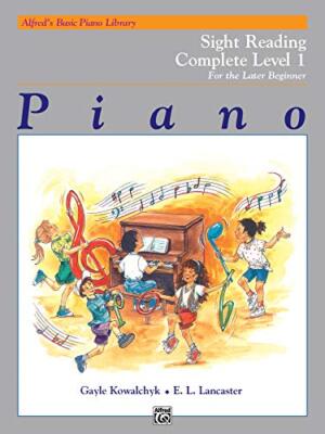 Alfred's Basic Piano Course: Sight Reading Book Complete Level 1 (1A/1B)