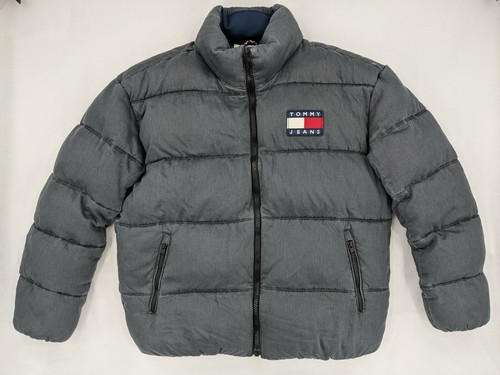 Tommy Jeans Puffer Winter Jacket XL Gray | eBay