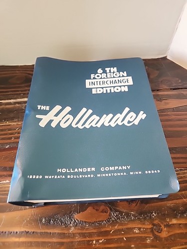 Hollander Manual 6th Foreign Interchange Edition 1960-1981 - Picture 2 of 16
