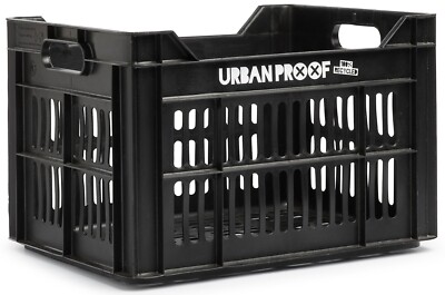 Recycelter Fahrradkasten Urban Proof 30 Liter - Schwarz