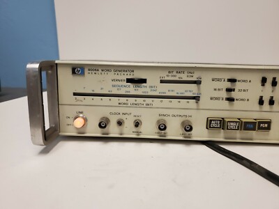 HP Hewlett Packard 8006A Word Generator | eBay